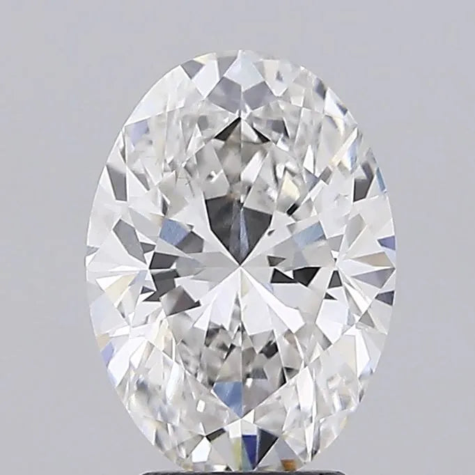 3.09ct Oval Lab Grown Diamond (Colour G, Clarity VS1, IGI Certified)