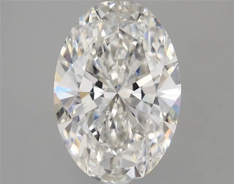 3.09ct Oval Lab Grown Diamond (Colour G, Clarity VS1, IGI Certified)