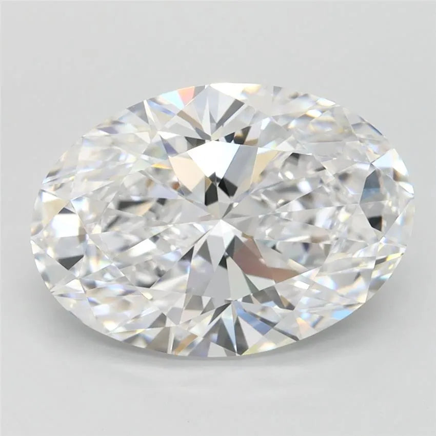 3.09ct Oval Lab Grown Diamond (Colour G, Clarity VVS2, IGI Certified)