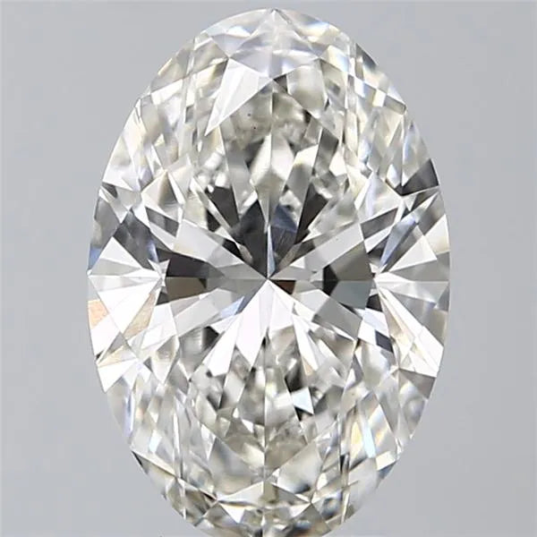 3.09ct Oval Lab Grown Diamond (Colour H, Clarity VS1, IGI Certified)