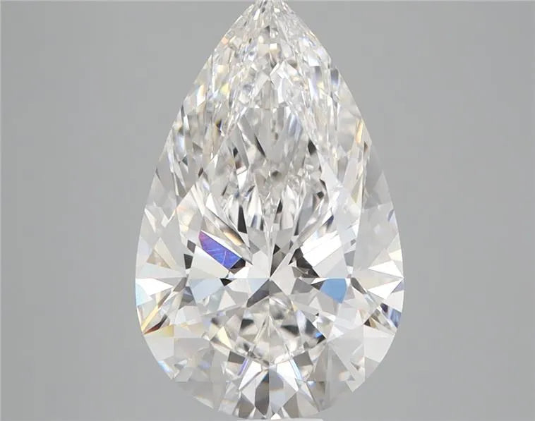 3.09ct Pear Lab Grown Diamond (Colour D, Clarity VVS2, IGI Certified)