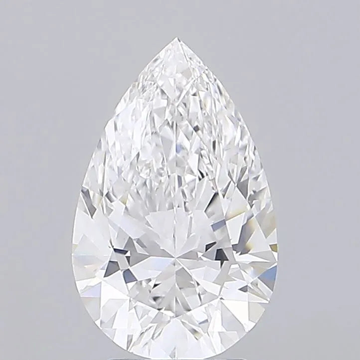 3.09ct Pear Lab Grown Diamond (Colour E, Clarity VVS2, IGI Certified)