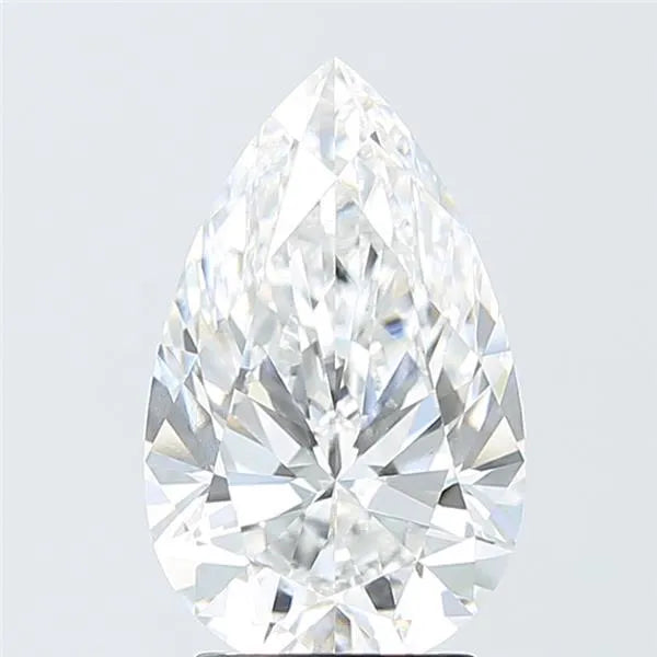 3.09ct Pear Lab Grown Diamond (Colour E, Clarity VVS2, IGI Certified)
