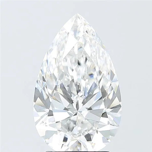 3.09ct Pear Lab Grown Diamond (Colour E, Clarity VVS2, IGI Certified)