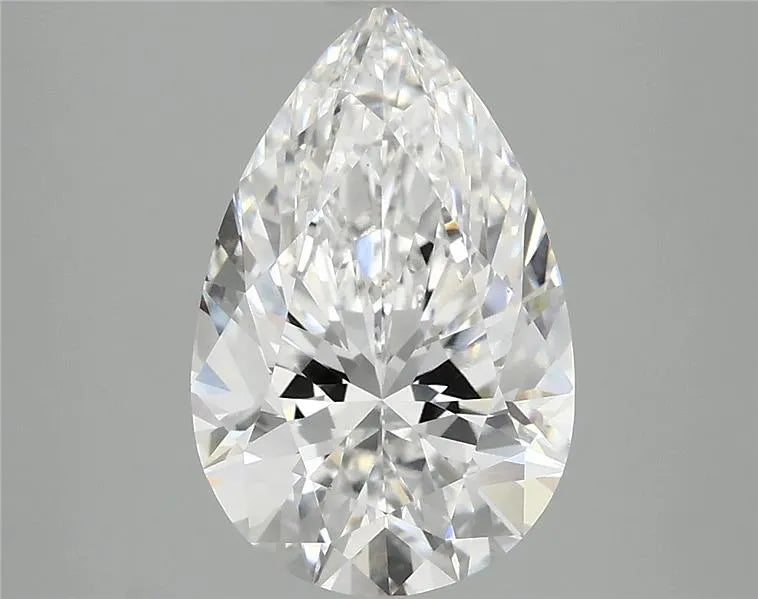 3.09ct Pear Lab Grown Diamond (Colour E, Clarity VVS2, IGI Certified)