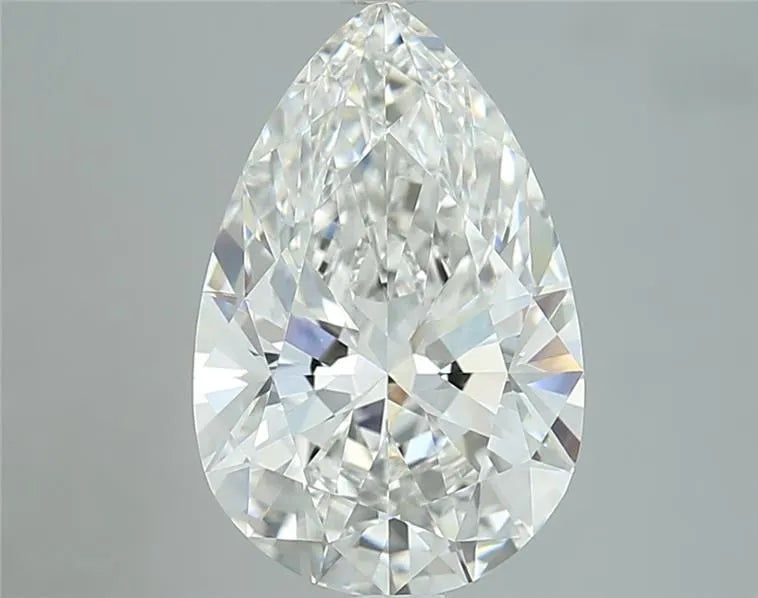 3.09ct Pear Lab Grown Diamond (Colour F, Clarity VVS2, Cut EX, IGI Certified)