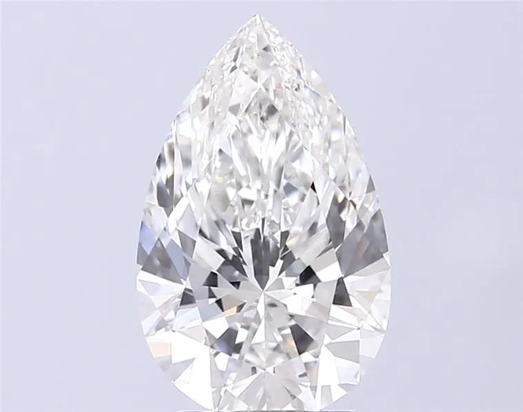 3.09ct Pear Lab Grown Diamond (Colour F, Clarity VVS2, IGI Certified)