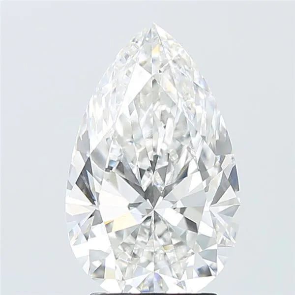 3.09ct Pear Lab Grown Diamond (Colour F, Clarity VVS2, IGI Certified)