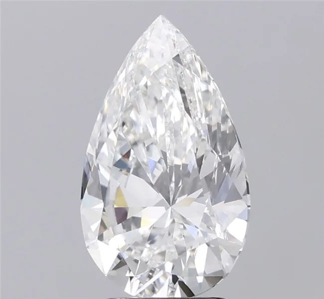 3.09ct Pear Lab Grown Diamond (Colour F, Clarity VVS2, IGI Certified)