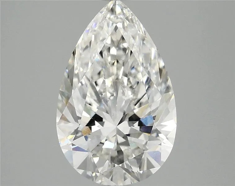 3.09ct Pear Lab Grown Diamond (Colour G, Clarity VVS2, IGI Certified)