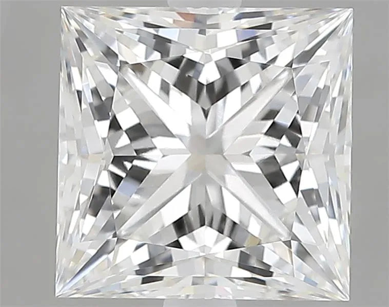 3.09ct Princess Lab Grown Diamond (Colour F, Clarity VVS1, Cut EX, IGI Certified)