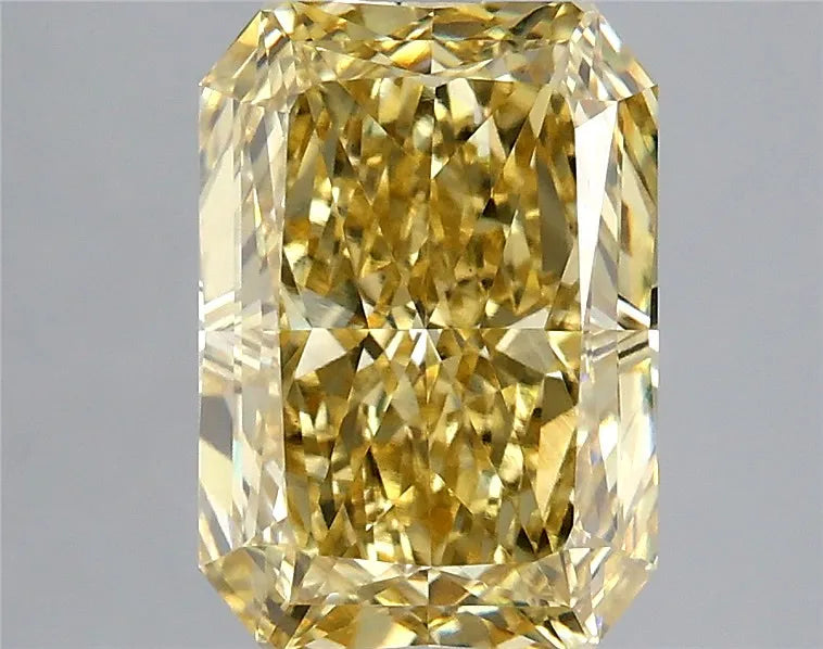 3.09ct Radiant Lab Grown Diamond (Colour Fancy Intense Yellow, Clarity VS1, IGI Certified)
