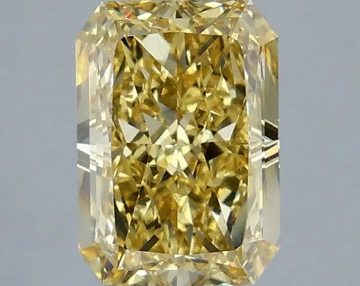 3.09ct Radiant Lab Grown Diamond (Colour Fancy Intense Yellow, Clarity VS1, IGI Certified)