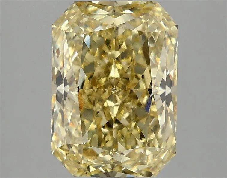 3.09ct Radiant Lab Grown Diamond (Colour Fancy Intense Yellow, Clarity VS1, IGI Certified)