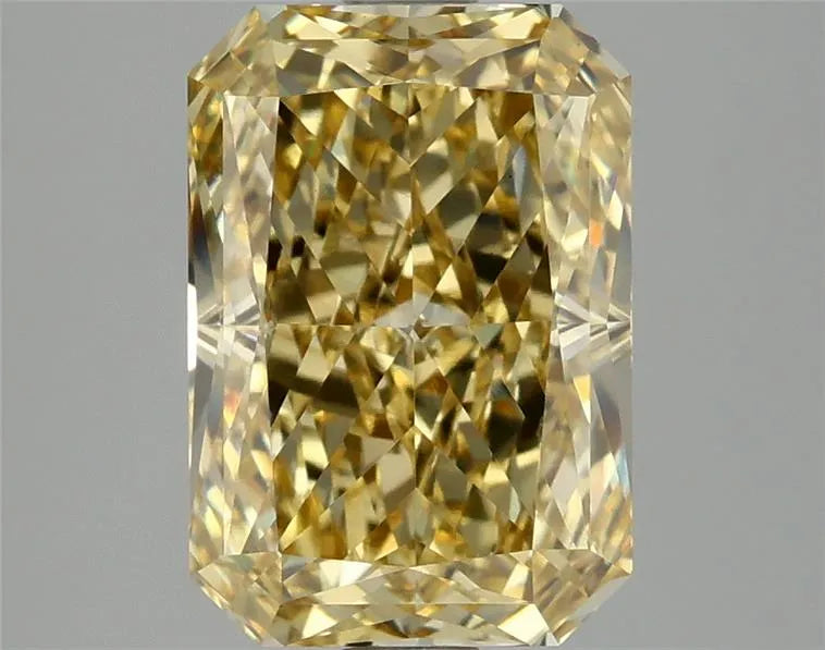 3.09ct Radiant Lab Grown Diamond (Colour Fancy Vivid Yellow, Clarity VS1, IGI Certified)