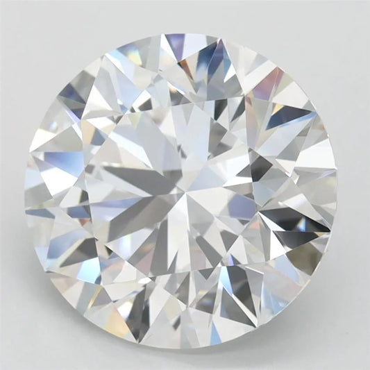 3.09ct Round Lab Grown Diamond (Colour D, Clarity IF, Cut ID, IGI Certified)