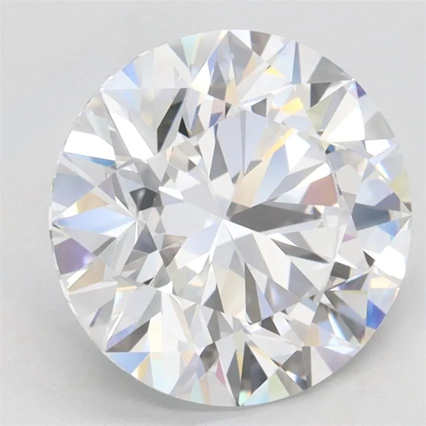 3.09ct Round Lab Grown Diamond (Colour D, Clarity VVS1, Cut EX, GIA Certified)