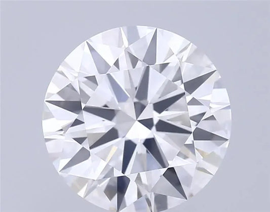 3.09ct Round Lab Grown Diamond (Colour D, Clarity VVS1, Cut ID, IGI Certified)