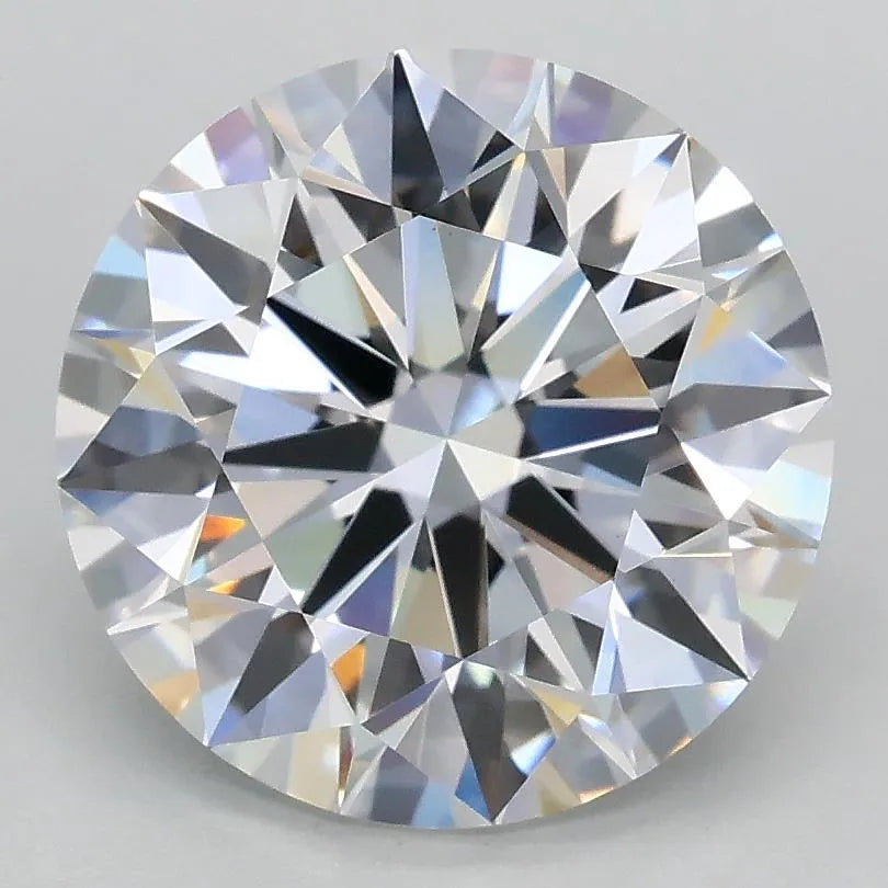 3.09ct Round Lab Grown Diamond (Colour D, Clarity VVS2, Cut ID, IGI Certified)