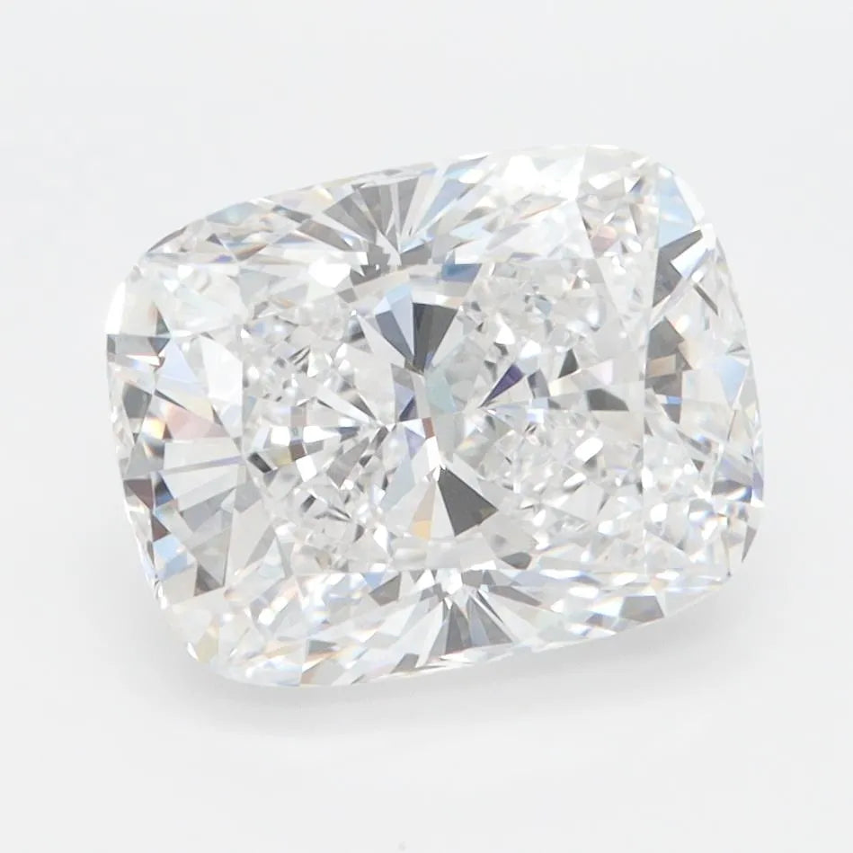 3.10ct Cushion modified Lab Grown Diamond (Colour D, Clarity IF, IGI Certified)