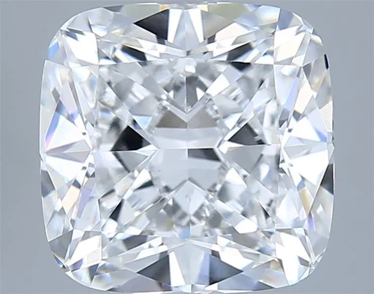3.10ct Cushion modified Lab Grown Diamond (Colour D, Clarity VVS2, IGI Certified)