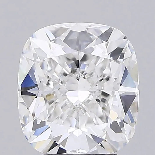 3.10ct Cushion modified Lab Grown Diamond (Colour E, Clarity VVS2, IGI Certified)