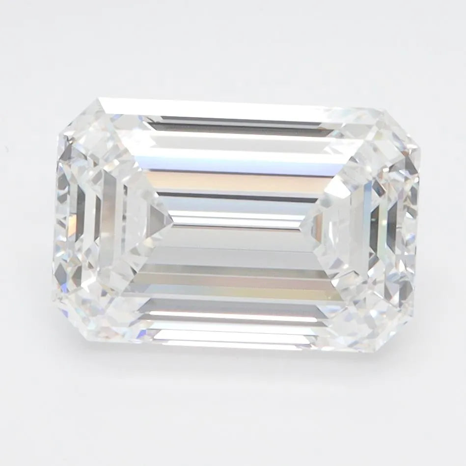 3.10ct Emerald Lab Grown Diamond (Colour D, Clarity VVS1, GIA Certified)
