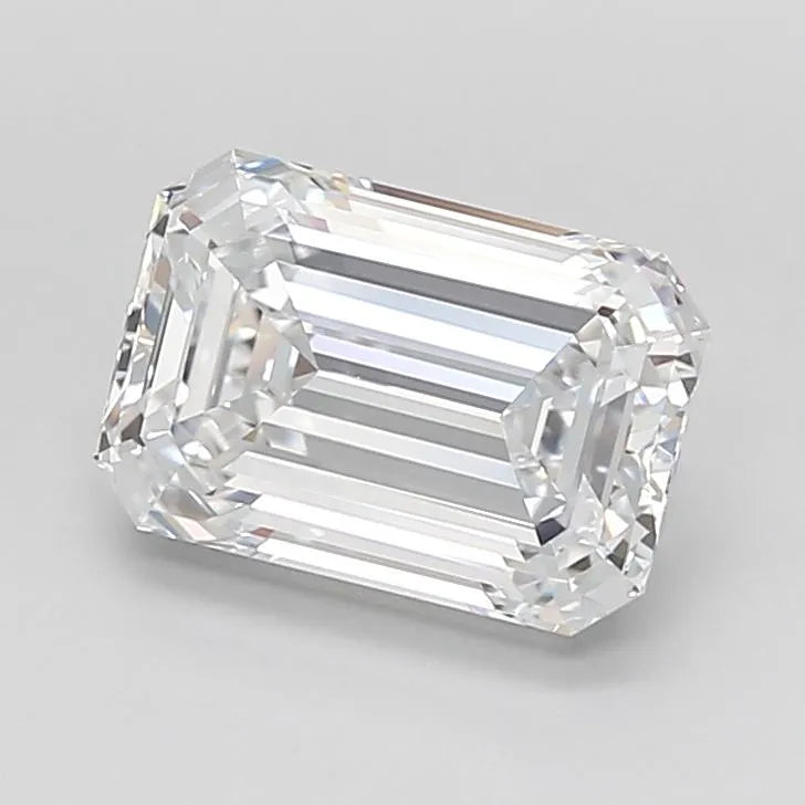 3.10ct Emerald Lab Grown Diamond (Colour E, Clarity VVS1, Cut EX, IGI Certified)