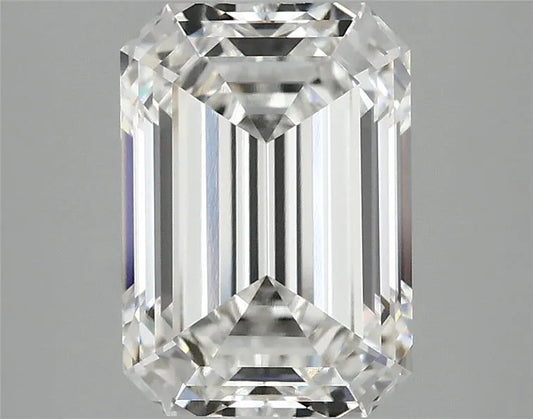 3.10ct Emerald Lab Grown Diamond (Colour F, Clarity VVS2, IGI Certified)