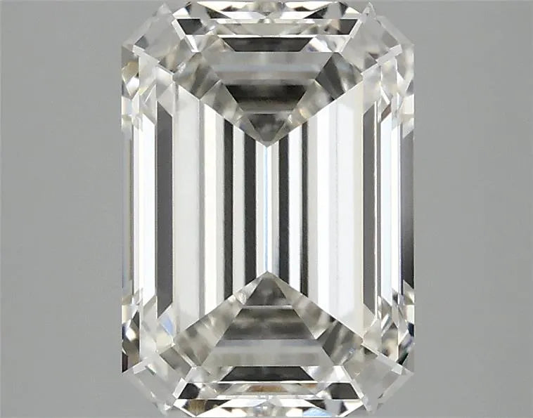 3.10ct Emerald Lab Grown Diamond (Colour G, Clarity VVS1, IGI Certified)