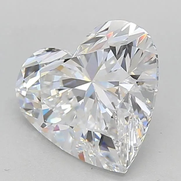 3.10ct Heart Lab Grown Diamond (Colour D, Clarity IF, IGI Certified)