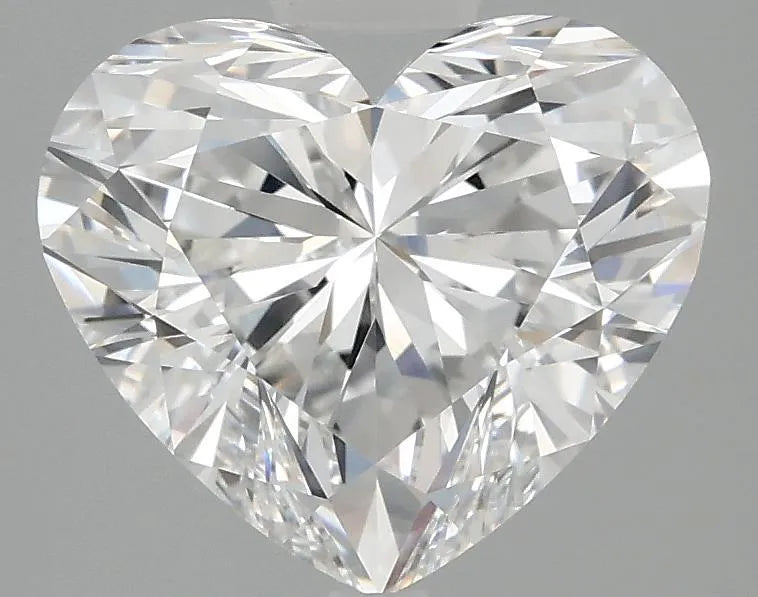 3.10ct Heart Lab Grown Diamond (Colour D, Clarity VVS2, IGI Certified)