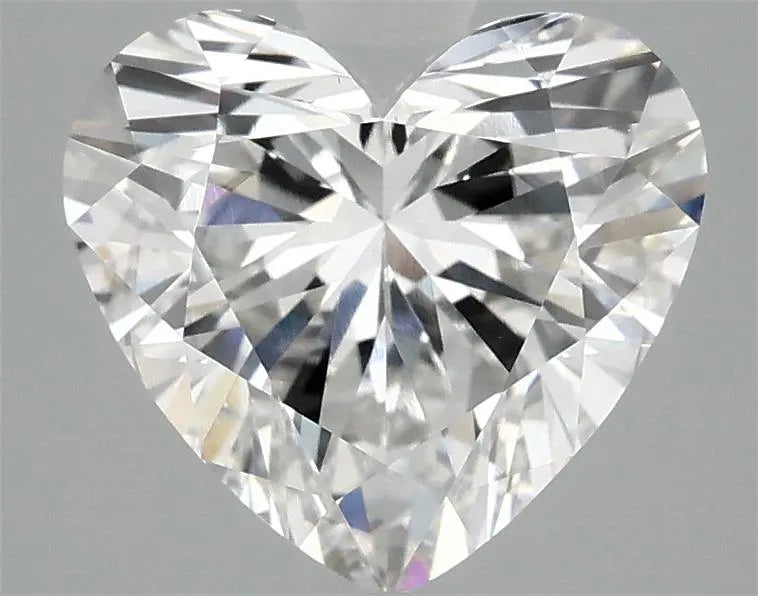 3.10ct Heart Lab Grown Diamond (Colour E, Clarity VS2, IGI Certified)