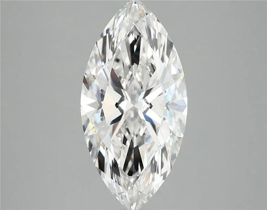 3.10ct Marquise Lab Grown Diamond (Colour E, Clarity VVS2, IGI Certified)