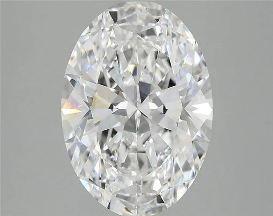 3.10ct Oval Lab Grown Diamond (Colour D, Clarity VS1, IGI Certified)