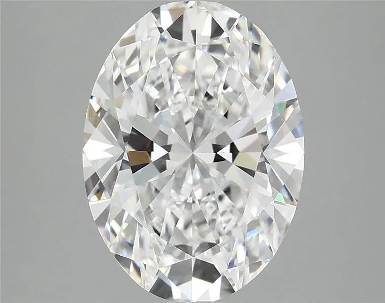 3.10ct Oval Lab Grown Diamond (Colour D, Clarity VVS2, IGI Certified)