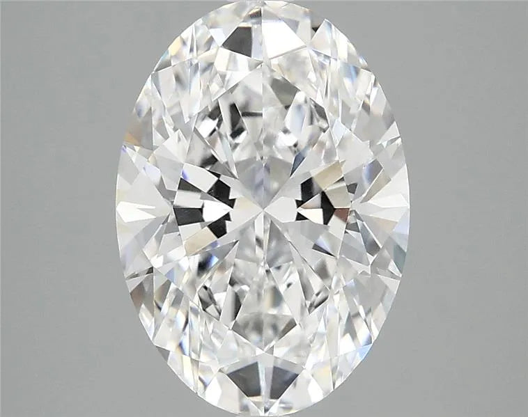 3.10ct Oval Lab Grown Diamond (Colour D, Clarity VVS2, IGI Certified)