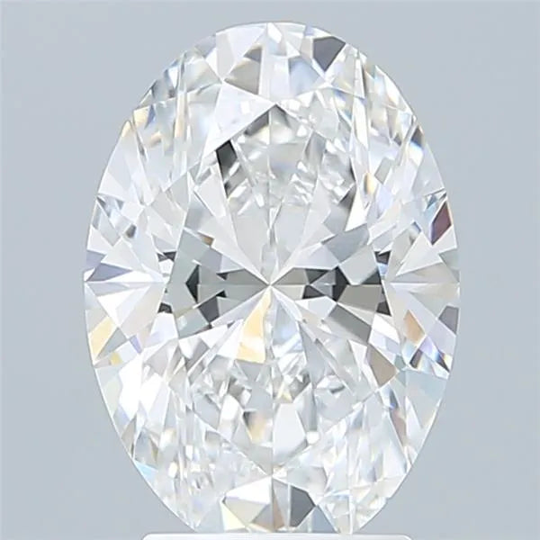 3.10ct Oval Lab Grown Diamond (Colour D, Clarity VVS2, IGI Certified)