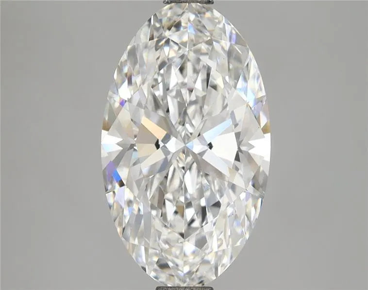 3.10ct Oval Lab Grown Diamond (Colour D, Clarity VVS2, IGI Certified)