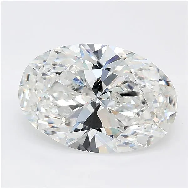 3.10ct Oval Lab Grown Diamond (Colour E, Clarity IF, IGI Certified)