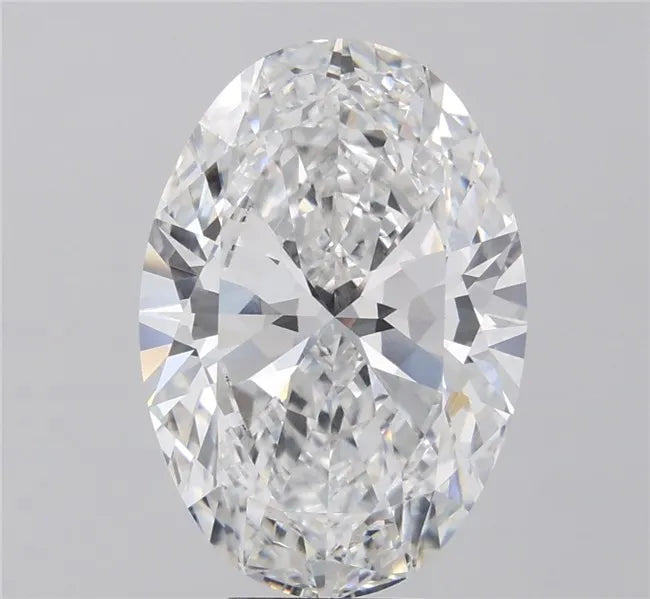 3.10ct Oval Lab Grown Diamond (Colour E, Clarity IF, IGI Certified)
