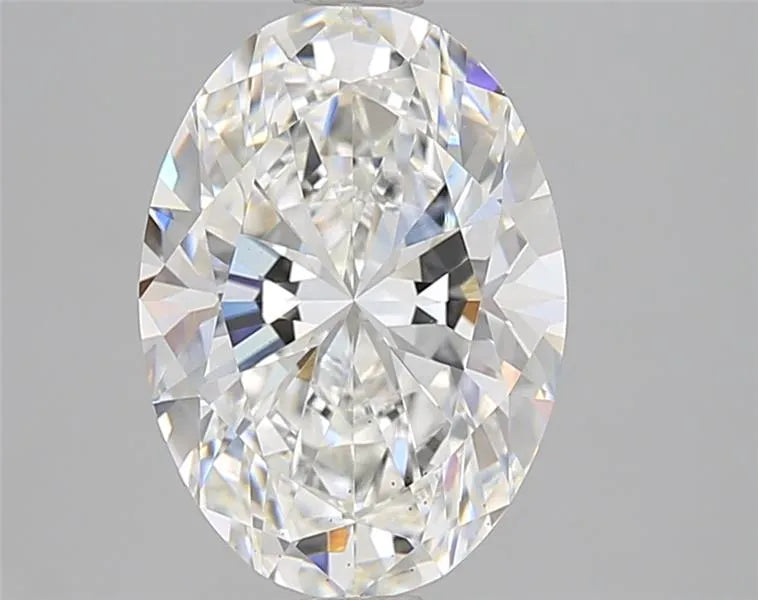 3.10ct Oval Lab Grown Diamond (Colour E, Clarity VS2, IGI Certified)