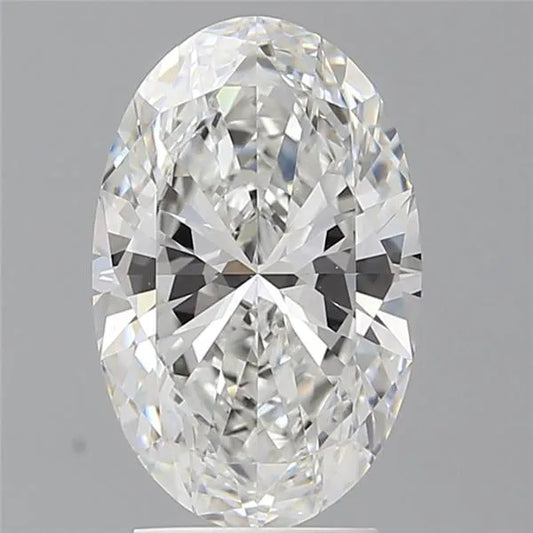 3.10ct Oval Lab Grown Diamond (Colour E, Clarity VVS1, IGI Certified)