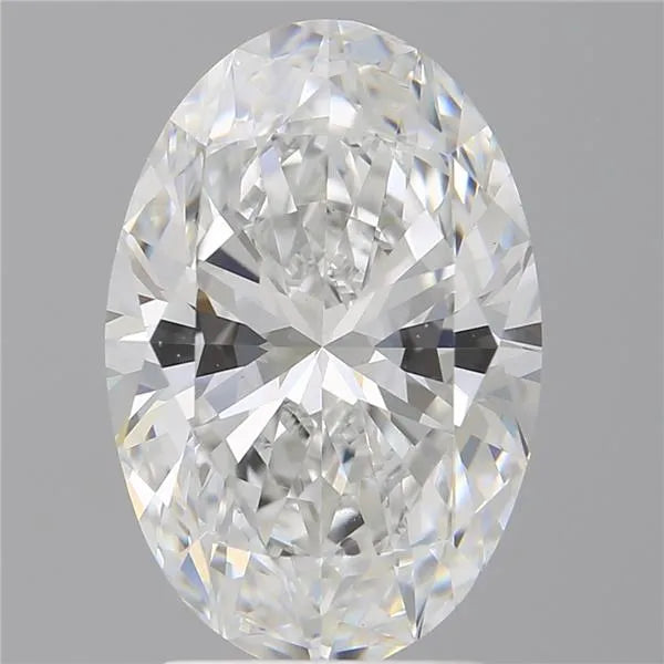 3.10ct Oval Lab Grown Diamond (Colour E, Clarity VVS2, IGI Certified)