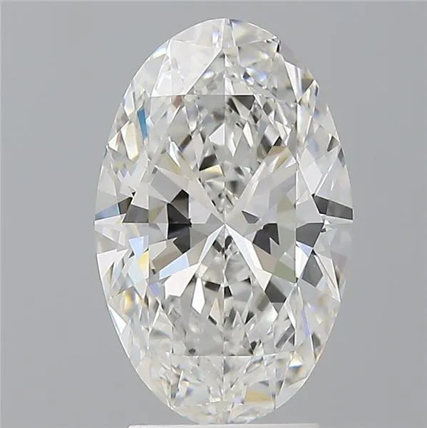 3.10ct Oval Lab Grown Diamond (Colour E, Clarity VVS2, IGI Certified)