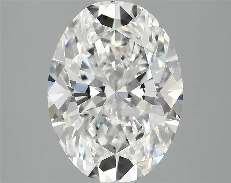 3.10ct Oval Lab Grown Diamond (Colour E, Clarity VVS2, IGI Certified)