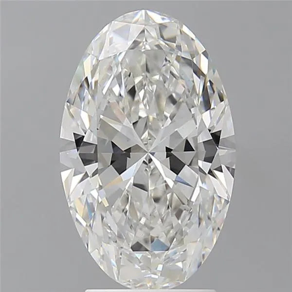 3.10ct Oval Lab Grown Diamond (Colour E, Clarity VVS2, IGI Certified)
