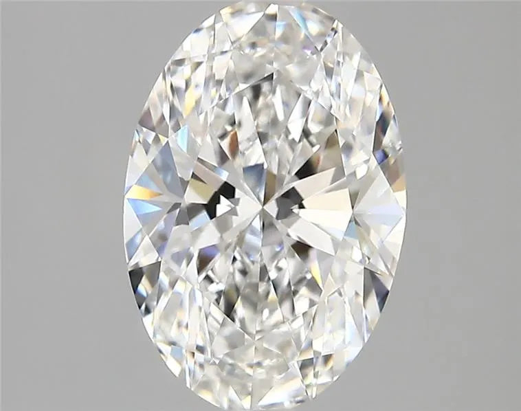 3.10ct Oval Lab Grown Diamond (Colour E, Clarity VVS2, IGI Certified)