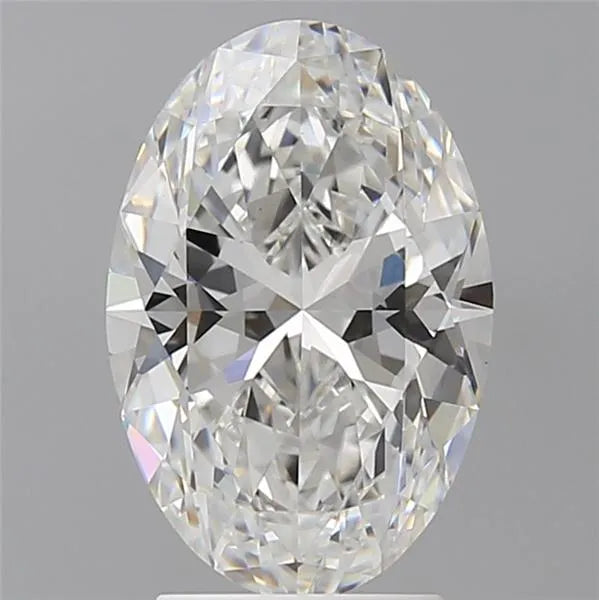 3.10ct Oval Lab Grown Diamond (Colour E, Clarity VVS2, IGI Certified)