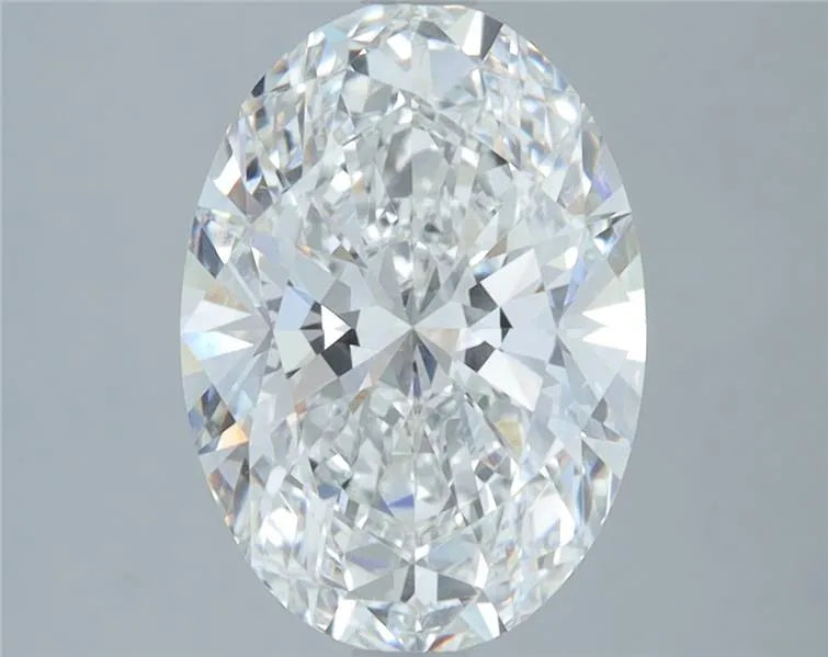 3.10ct Oval Lab Grown Diamond (Colour E, Clarity VVS2, IGI Certified)